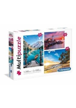 Puzzle 1x500 + 2x1000 Landscapes