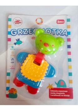 Grzechotka dziecięca Miś