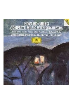 Edvard Grieg, Complete music with orchestra, CD