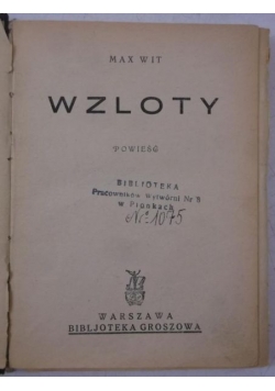 Wzloty, 1930 r.