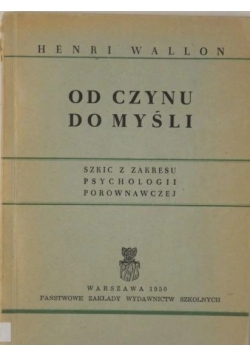 Od czynu do myśli 1950 r.