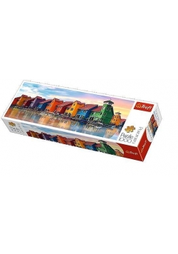 Puzzle 1000 Panorama - Groningen Holandia TREFL nowe