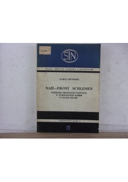 Nazi- Front Schlesien