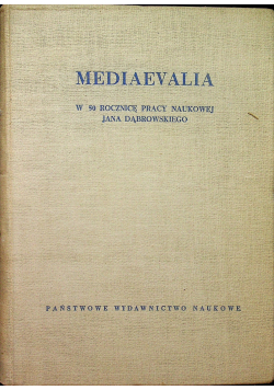 Mediaevalia