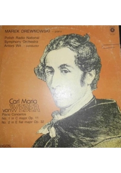 Carl Maria von Weber. Piano Concertos, Płyta winylowa