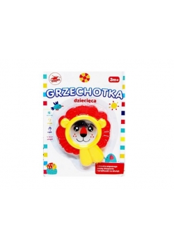 Grzechotka dziecięca Lew