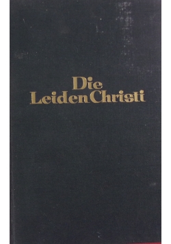 Die leiden Christi, 1934r.