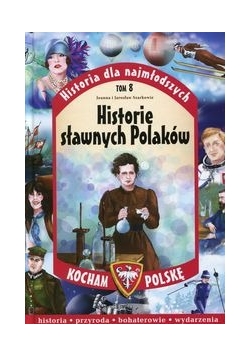 Kocham Polskę Hstora dla najmłodszych Tom 8 Hstore sławnych Polaków
