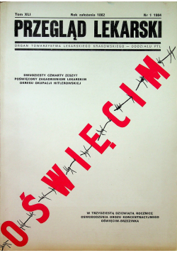 Przegląd Lekarski nr 1 1984  tom XLI
