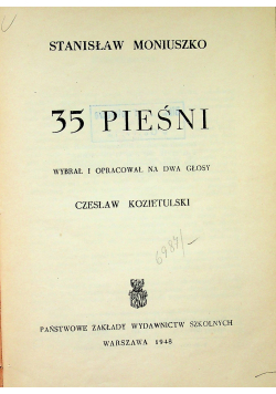 35 pieśni 1948 r