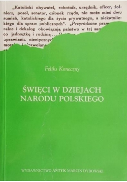 Święci w dziejach narodu polskiego, reprint z 1937 r.