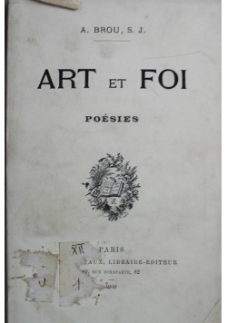 Art et Foi 1900 r.