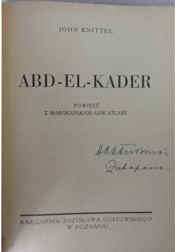 Abd-El-Kader  1947 R.