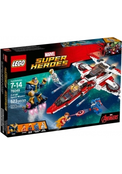 Lego SUPER HEROES 76049 Kosmiczna misja