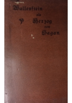 Mallenstein als Berzog von Sagan ,1896r.