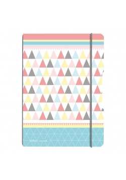 Notatnik A5/40K kratka My.BookF grap pastel rm