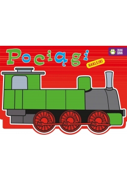 Kolorowanki z naklejkami - Pociągi