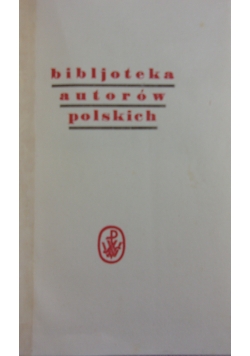 Bibljoteka autorów polskich
