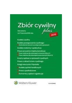 Zbiór cywilny PLUS 2018