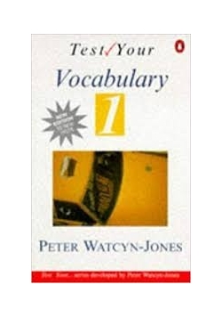 Test Your Vocabulary Book 1