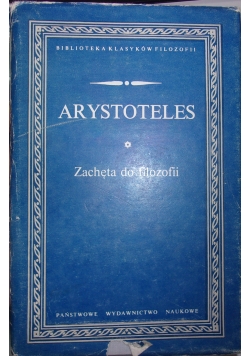 Arystoteles   Zachęta do filozofii