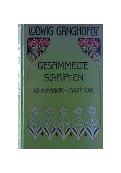 Gesammelte schriften, 1906 r.