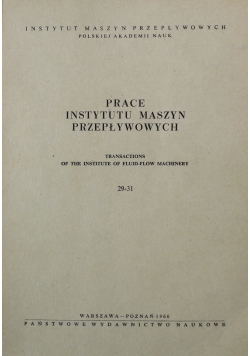 Prace Instytutu maszyn przepływowych