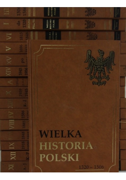 Wielka historia Polski 15 tomów od 1 do 15