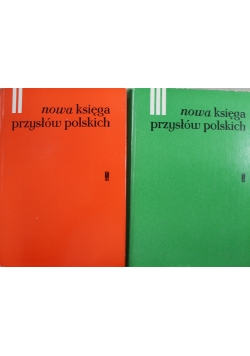 Nowa księga przysłów polskich Tom 2 i 3