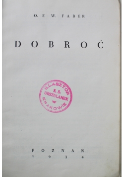 Dobroć 1934 r.