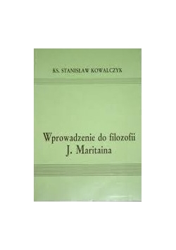 Wprowadzenie do filozofii. J Maritaina