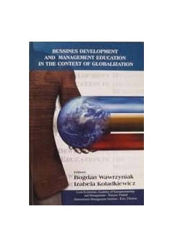 Business development and management education in the context of globalization