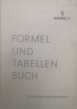 Formel und Tabellen Buch