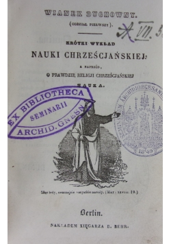 Krótki wykład nauki chrześcijańskiej