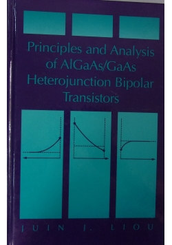 Principles and Analysis of AlGaAs/GaAs Heterojunction Bipolar Transistors