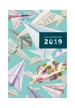 Kalendarz 2019 Narcissus A6 tyg mix wzorów