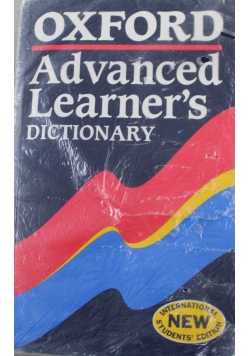Oxford Advanced Learners Dictionary of Current English