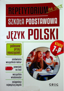 Repetytorium Szkoła Podstawowa Język polski klasa 7 8