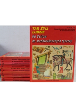 Tak żyli ludzie 15 tomów