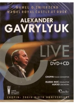 Aleksander Gavrylyuk podwójny album live DVD + CD