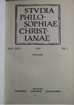 Stvdia Philo Sophiae Christiane