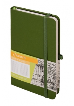 Romantyzm A6 Notes kratka khaki
