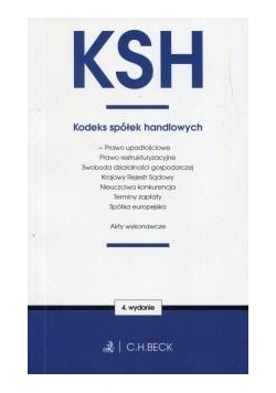 Kodeks spółek handlowych oraz ustawy towarzyszące