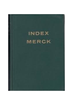 Index Merck 9 Auflage