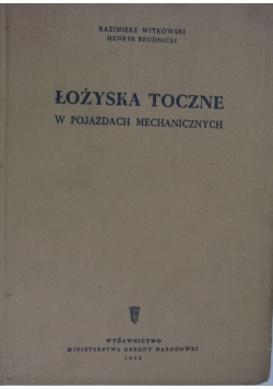 Łożyska toczne