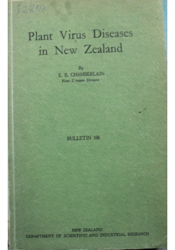Plant virus diseases in New Zealand