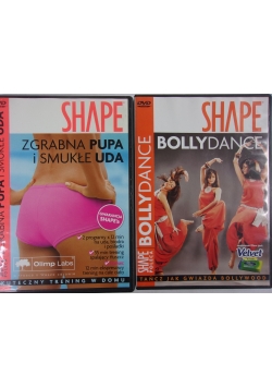 Shape Bollydance/ Shape Zgrabna Pupa i smukłe uda, płyty DVD