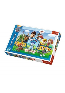 Puzzle Psi Patrol Bohaterska drużyna 100
