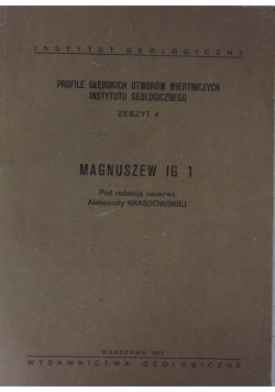 Profile głębokich otworów wiertniczych Instytutu Geologicznego , zeszyt 4