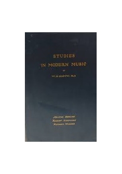 Studies in modern music, 1904r.